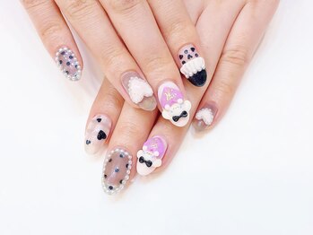 ネイルコレクション ピンク(Nail Collection Pink)/ジェル付放★シナモン