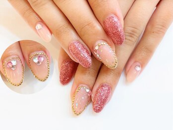 ネイルコレクション ピンク(Nail Collection Pink)/ジェルアート付け放題★