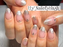 ティーネイルアンドアイラッシュ(tty)/ラメグラデーション