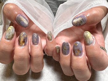 キト(KITO)の写真/【ニュアンス定額コース¥7500→¥7000】フィルイン無料◇シンプルだけど大人可愛いデザインが楽しめる♪
