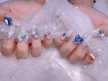 ユミ(U mi)/チップ長さ出し>アートやり放題