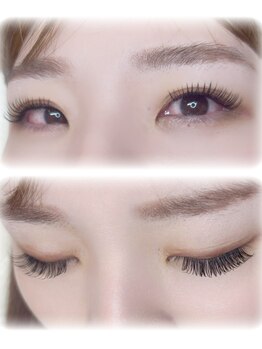 プレア(Plea)の写真/付け放題メニューでぱっちり華やか☆【LEDエクステ】や【アンドヘルシー】でモチも良くぱっちりお目元に♪
