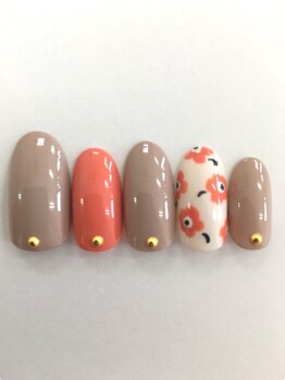 アマービレ(Amabile)/フラワーネイル¥7980