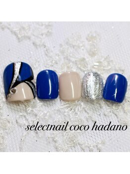 セレクトネイル ココ 秦野店(SELECT NAIL COCO)/フット キラキラ