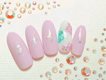 ネイル シエル(nail ciel)/[2]アート付定額コース◆￥5300
