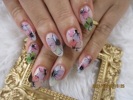 手書きアートネイル