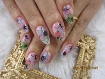 手書きアートネイル