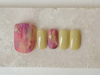 カラ ネイル 中津店(calla nail)/ニュアンス 秋カラー