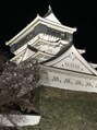 門司駅やわらぎ鍼灸整骨院&nbsp;小倉城の桜良いです。