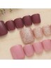 【フットネイル】ワンカラー/グラデーション4600円