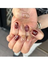 白べぇーっ 本店 湊町店/秋色ネイル！