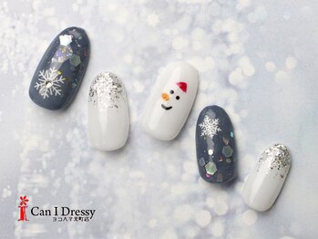 キャンアイドレッシー ヨコハマ元町店(Can I Dressy)/Xmas/サンタクロース/雪の結晶