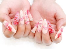 ネイルコレクション ピンク(Nail Collection Pink)/長さだいジェルチップ★チェリー