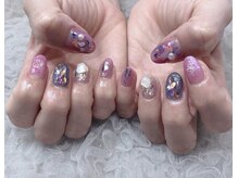 ネイルサロン ドレリッチ 心斎橋店(drerich)/パープルネイル
