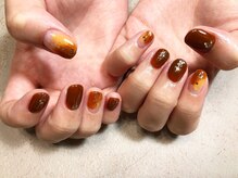 ミー(miii)/秋のニュアンスネイル