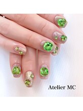 アトリエ エムシー 新富町(Atelier MC)/★人気のストーンネイル★