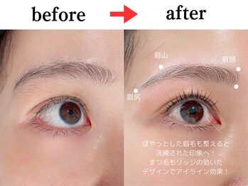 ジョリー(JOLi)/眉毛ワックス×まつげパーマ