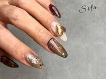 シファ(Sifa.)/バレンタインネイル