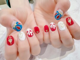 #モチーフネイル #白雪姫