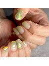 haruka nail × ミモザネイル