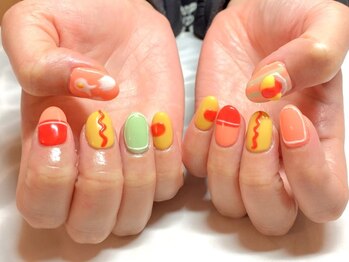 ネイルサロンブリス(nail salon Bliss)/☆オムライスネイル☆