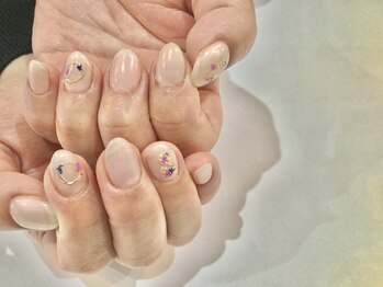 フリースタイル(Free Style)/☆押し花ネイル☆