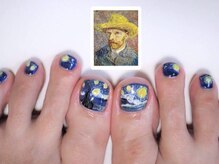 ネイル アトリエ コモード(nail atelier Comodo)/絵画ネイル [ゴッホ]