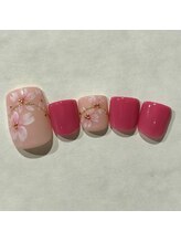 ニーマルニ ザ ビューティー(202 the beauty)/フットジェルデザイン