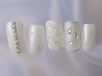 ジェミーネイル シンジュク(Jemiy nail shinjuku)/パールキルティング¥9480