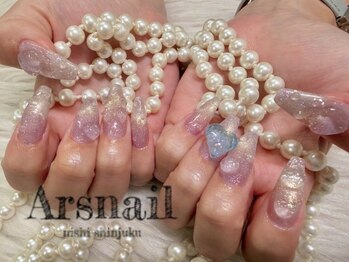 アルスネイル(Ars nail)/紫陽花カラーネイル