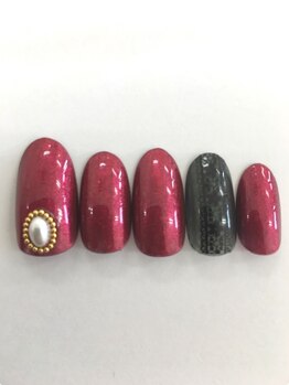 アマービレ(Amabile)/フラワーネイル¥7980