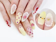 ネイルコレクション ピンク(Nail Collection Pink)/ジェル放題★ひよこ：囲みパール