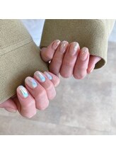 スリーラッシュアンドエルフネイル 下上津役店(threelash&elf.nail)/氷ネイル/パラジェル