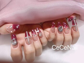 シーシーネイル 新宿店(CeCe Nail)/キラキラネイル