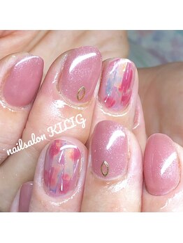 ネイルサロン キリグ(KILIG)/オーロラ　奥行き　ニュアンス