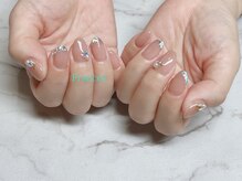 フランセス(Frances)/ガラスフレンチ×球体パール