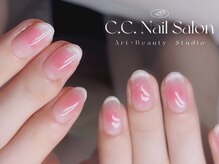 シーシーネイルサロン 池袋(C.C.Nail salon)/チークマグネットネイル