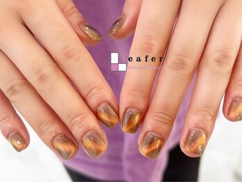 リーファネイルズ 岡山学南町店(Lea'ferNails)/マグネットネイル