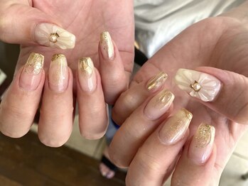 マリーネイルズ 大阪梅田店(MARIE NAILS)/フット新規様8000円 0825a 海