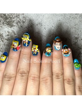 ネイルサロン プッチ(Pucci)/渋谷/ネイル/キャラクター/3D