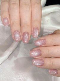春色マグネットネイル☆