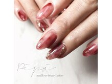サロン ド ピピ オカザキ(salon de pipi.okazaki)の雰囲気（全ジェルネイルパラジェル使用☆自爪をお守りします＊岡崎）