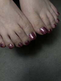 【フットネイル】ワンカラー♪