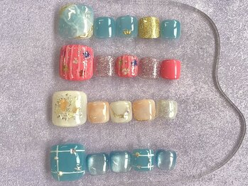 キャンアイドレッシー 熊谷店/夏フット定額¥7000