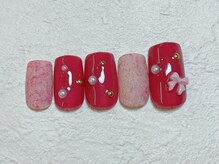 ネイルビート(NAIL BEAT)/リボンネイル　韓国　キラキラ