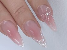 Coco_Nail Salon　横浜関内店【ココネイルサロン】/スキンカラー/ガラスフレンチ