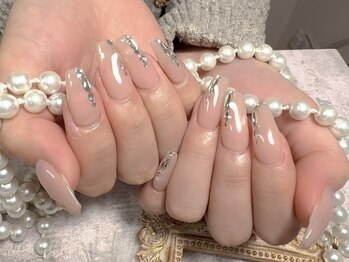 シンプルネイル/持ち込み/新宿