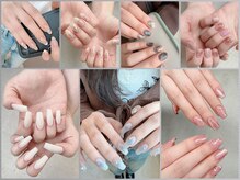 クリーム(Nail Atelier CREAM)の雰囲気（ニュアンス×マグネット大人可愛い上品デザイン）
