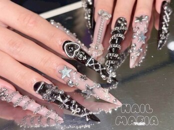 ネイルマフィア 新宿(NAIL MAFIA)/長さだし/クロムハーツ