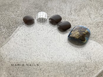 マリー ネイルズ いわきラトブ店(MARIE NAILS)の写真/もうすぐ夏です！フットの季節です！今だけお得なケア付きのクーポンあります。是非お洒落してください♪